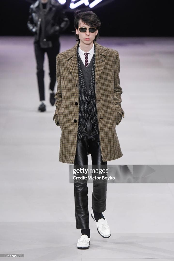 る*る様 【定価65万】19AW CELINE 千鳥チェスターコート44【美品】