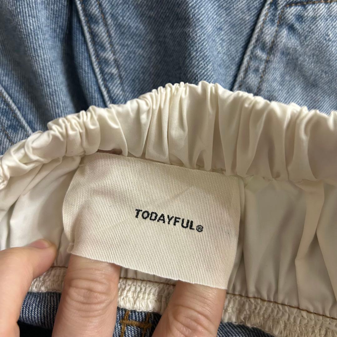 お値下げ中！TODAYFUL Layered Waist Denim