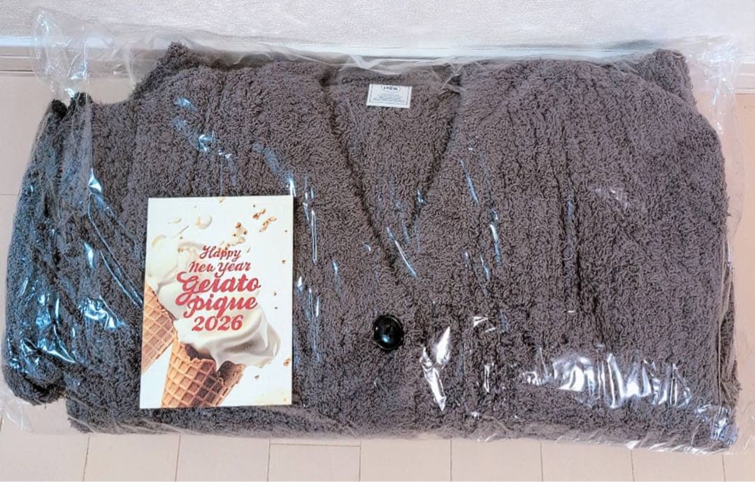 GELATO PIQUE 2026 福袋Ｂ　モコモコカーディガン　パンツ　靴下