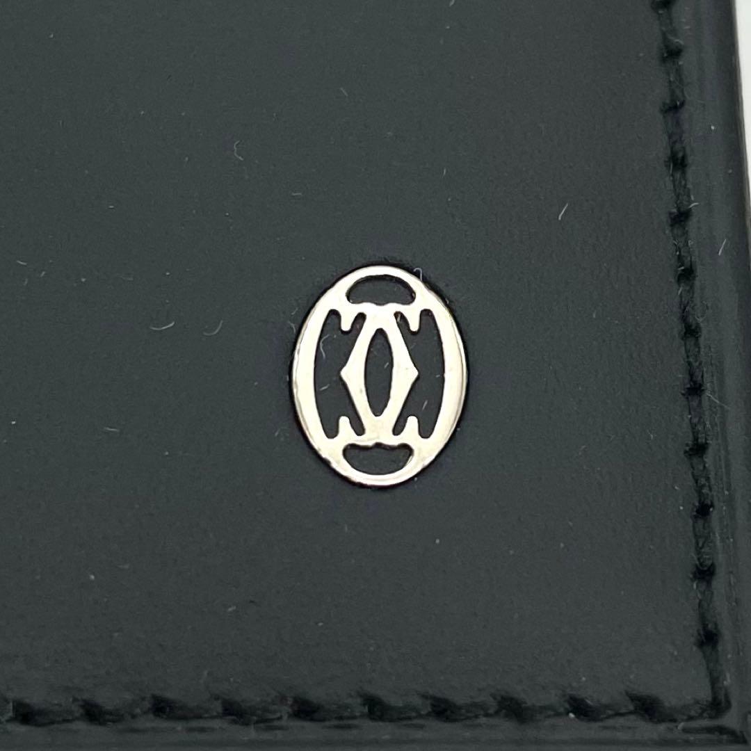 【未使用品】Cartier カルティエ レザー コンパクト ケース
