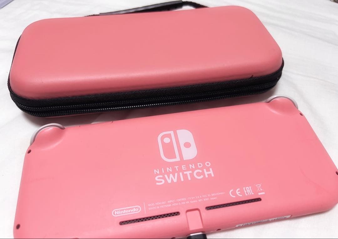 Nintendo Switch Lite コーラル 本体 ケース