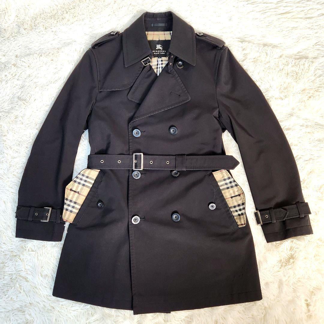✨美品✨バーバリーブラックレーベル トレンチコート ノバチェック M
