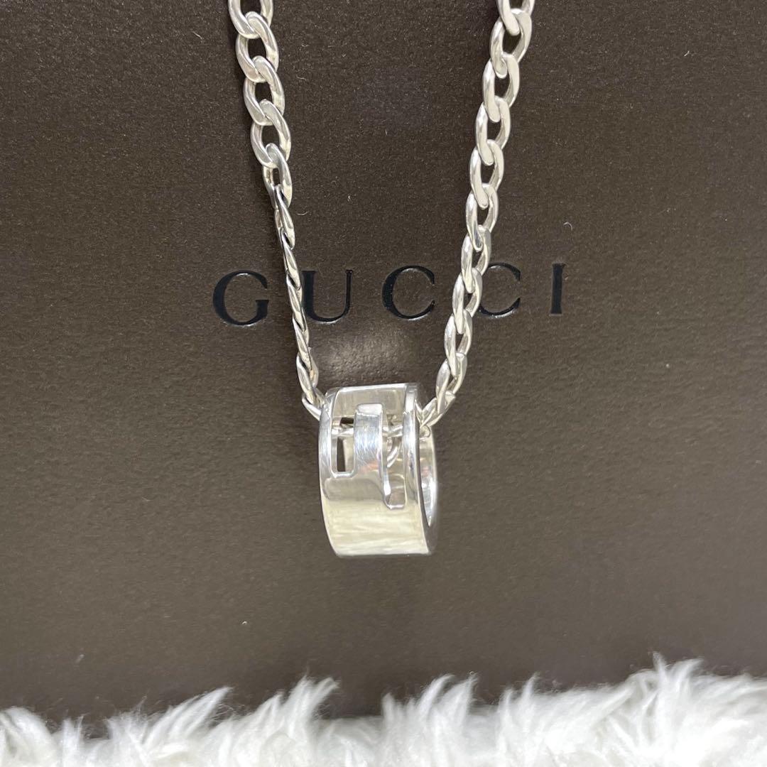 GUCCIグッチ カットアウトG ネックレス　フルセット　メンズ/レディース