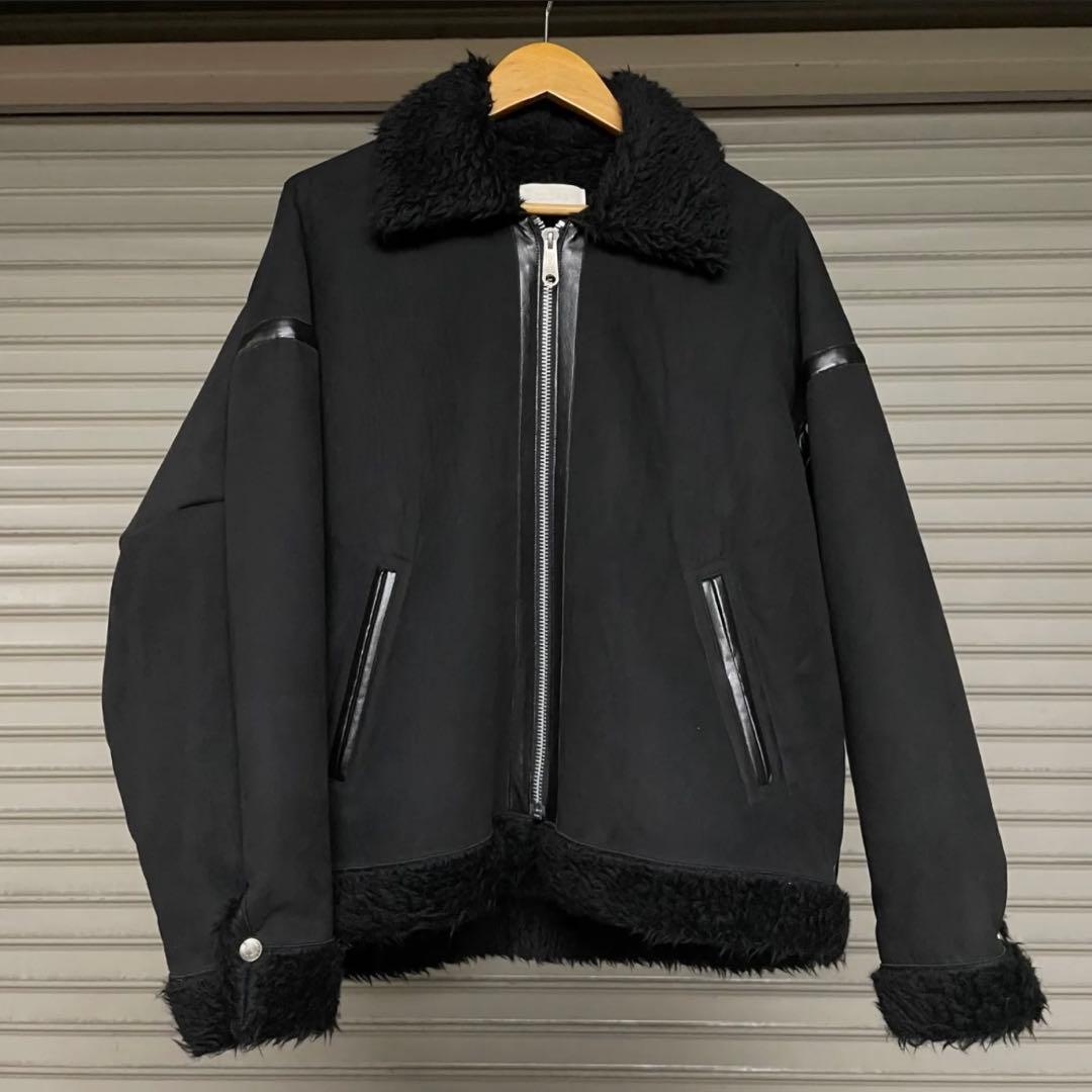 NEON SIGN ネオンサイン B-6 フライトジャケット ブラック