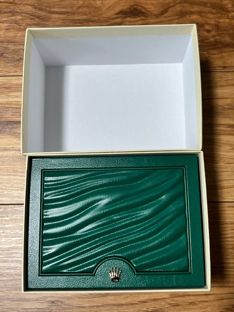 未使用　ロレックス　ROLEX　純正ボックス　Sサイズ　汚れあり