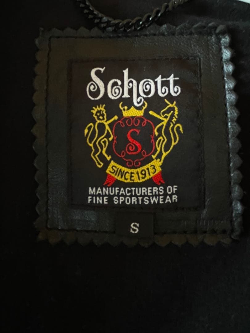 Ferīche 極美品❗️Schott シングルライダース（シープスキン）