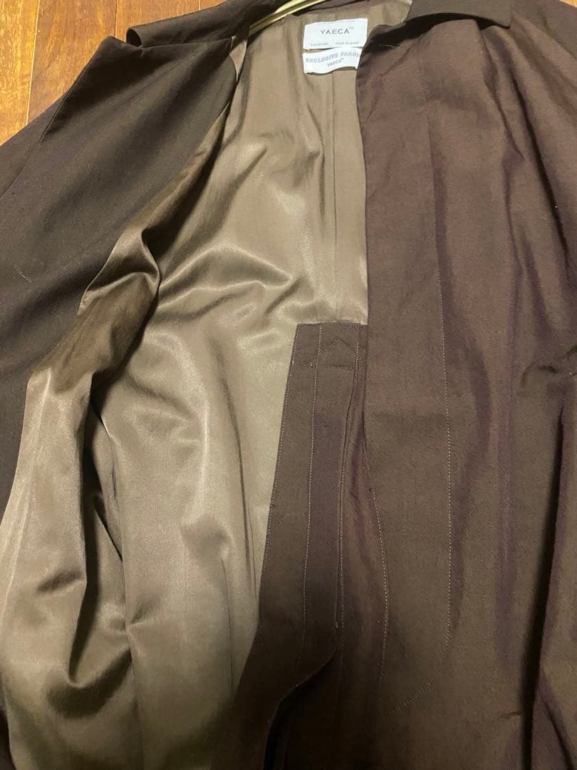 ぐ*ー様 YAECA / SOUTIEN COLLAR COAT LONG /