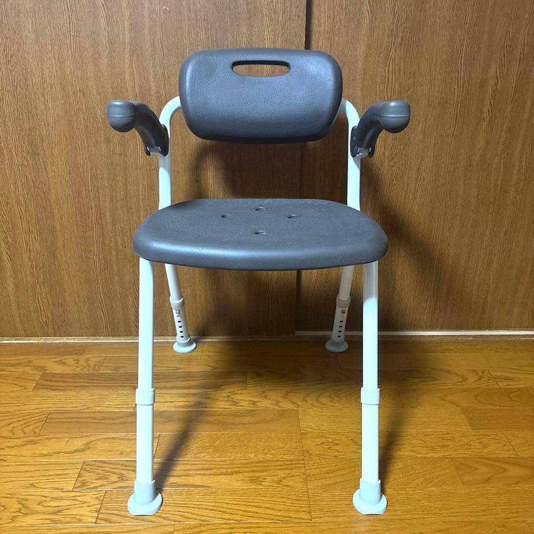 【新品 未使用】Panasonic シャワーチェア 風呂用介護椅子 ブラウン
