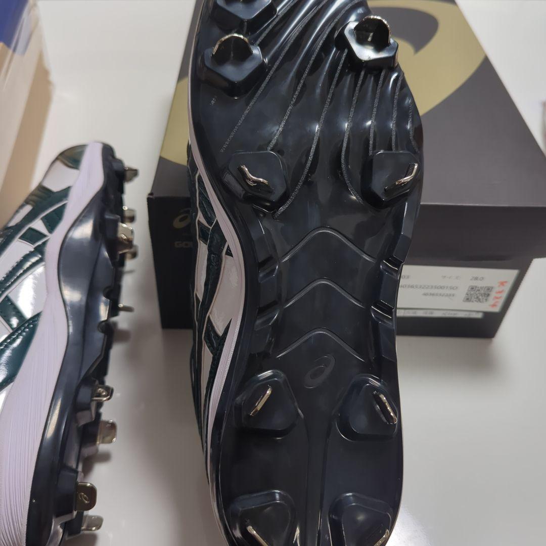 オーダーasics スパイクシューズ 28.0cm ダークグリーン