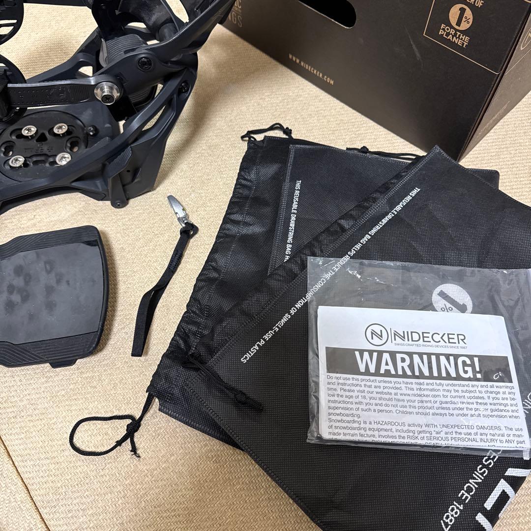 【美品】NIDECKER SUPERMATIC ビンディング L