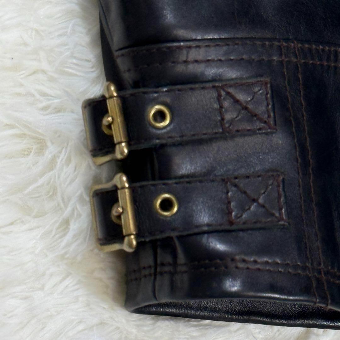 【入手困難⭐︎希少】ノーザンフォックス 肉厚シングルライダースジャケット 激レア