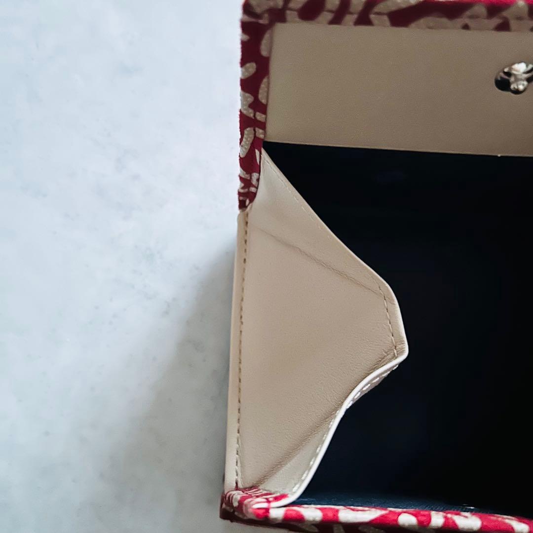 現行美品限定キースヘリング印伝コラボ　二つ折り財布印傳屋