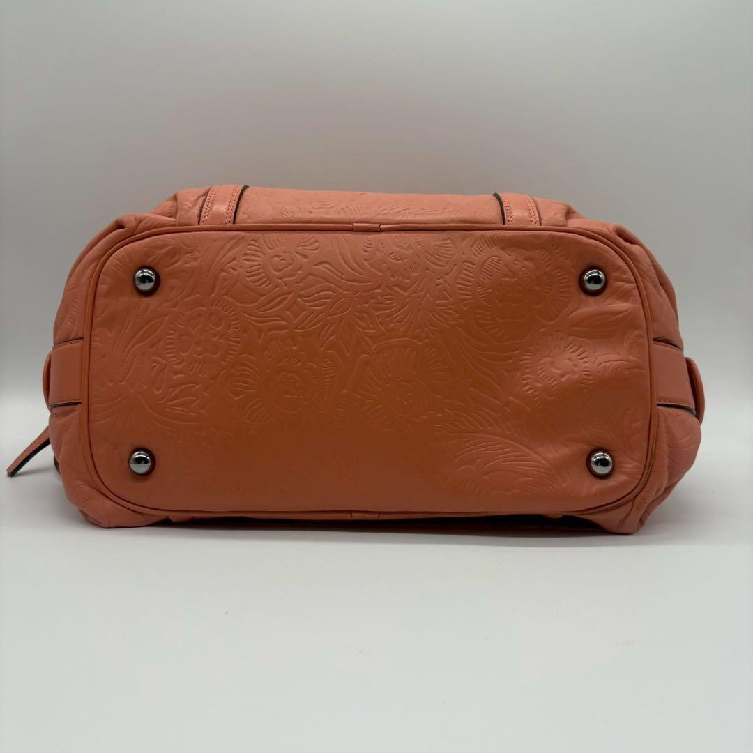 専用出品LOEWE アナグラム　ミニボストンバッグ レアカラー　カード付