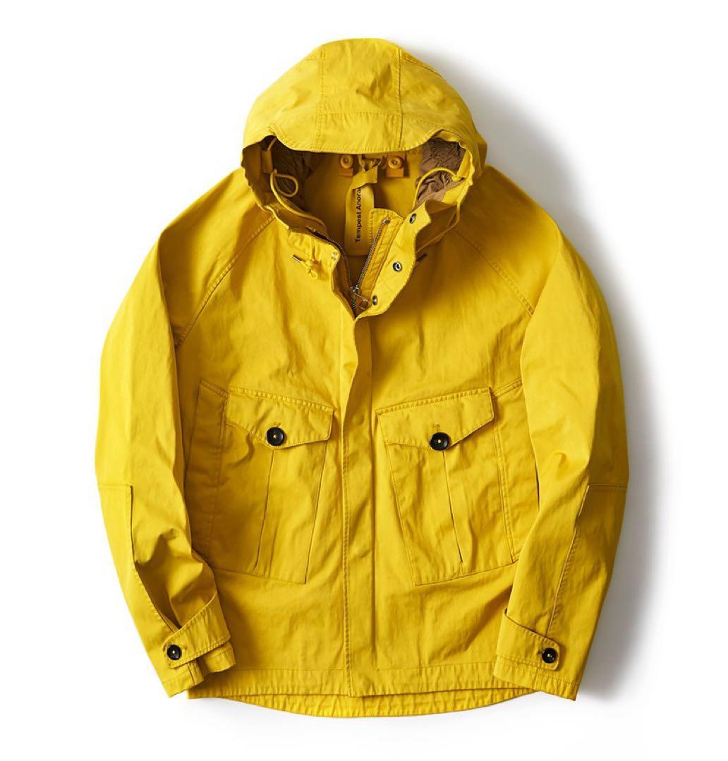 Ten C Tempest Anorak 50 イエロー 黄色 美品