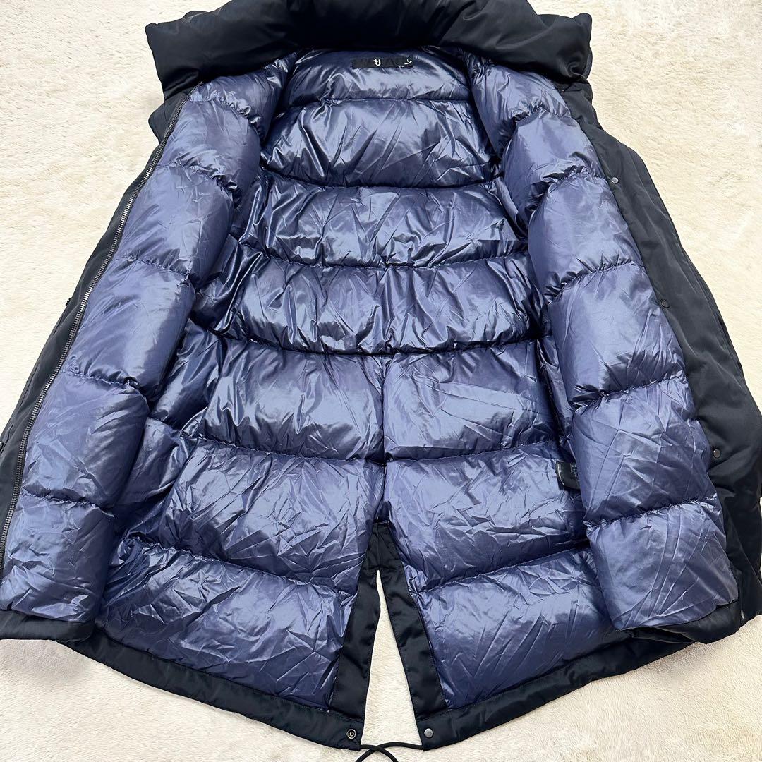 UNIQLO ＋J ダウンショートコート フード付き ブラック L 美品