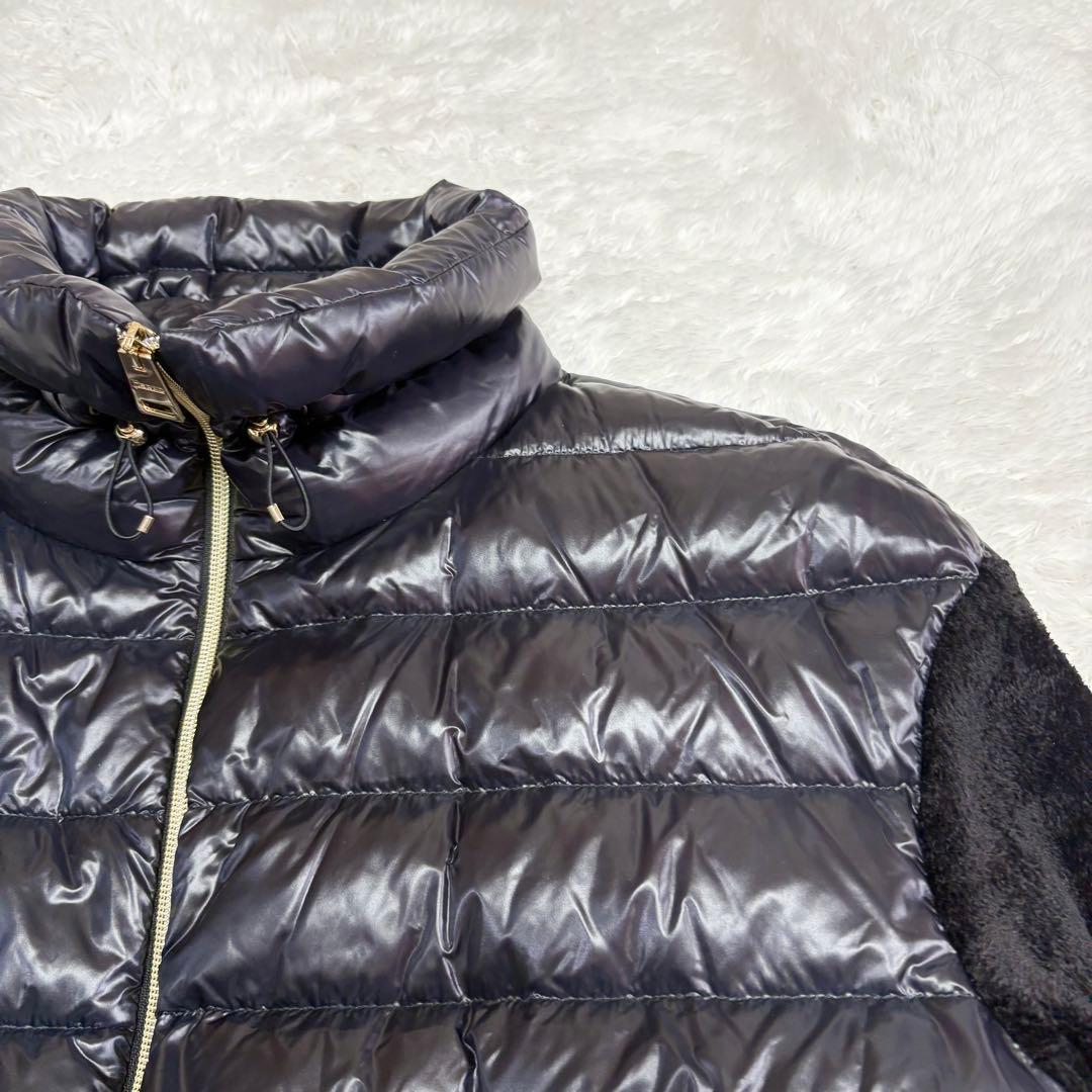 極美品　2023年モデル　ヘルノ　リゾート　ダウン　ニット　黒　42