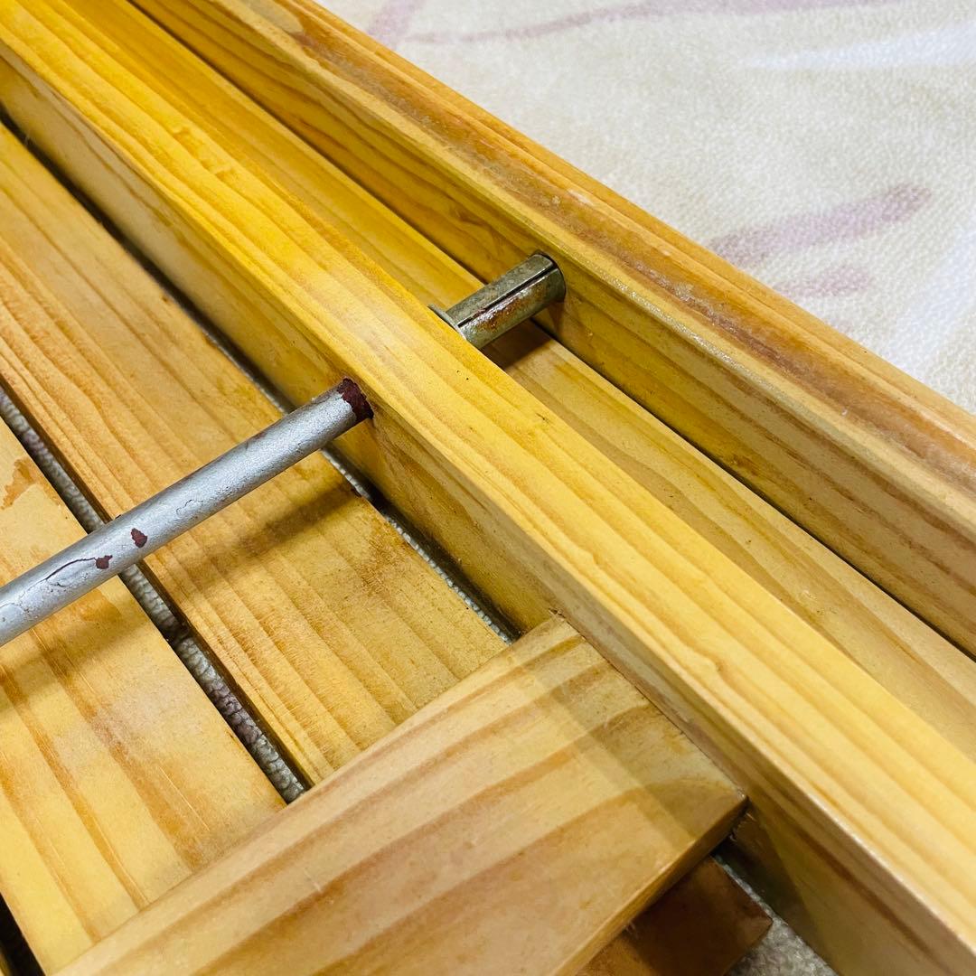 木製 折りたたみチェア 2脚セット