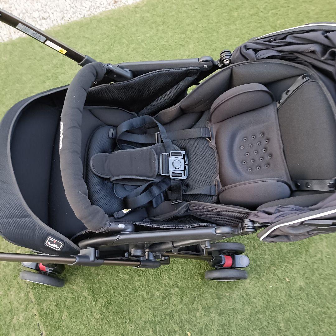 【良品】Aprica　オプティアプレミアム　ベビーカー　エッグショック　AB