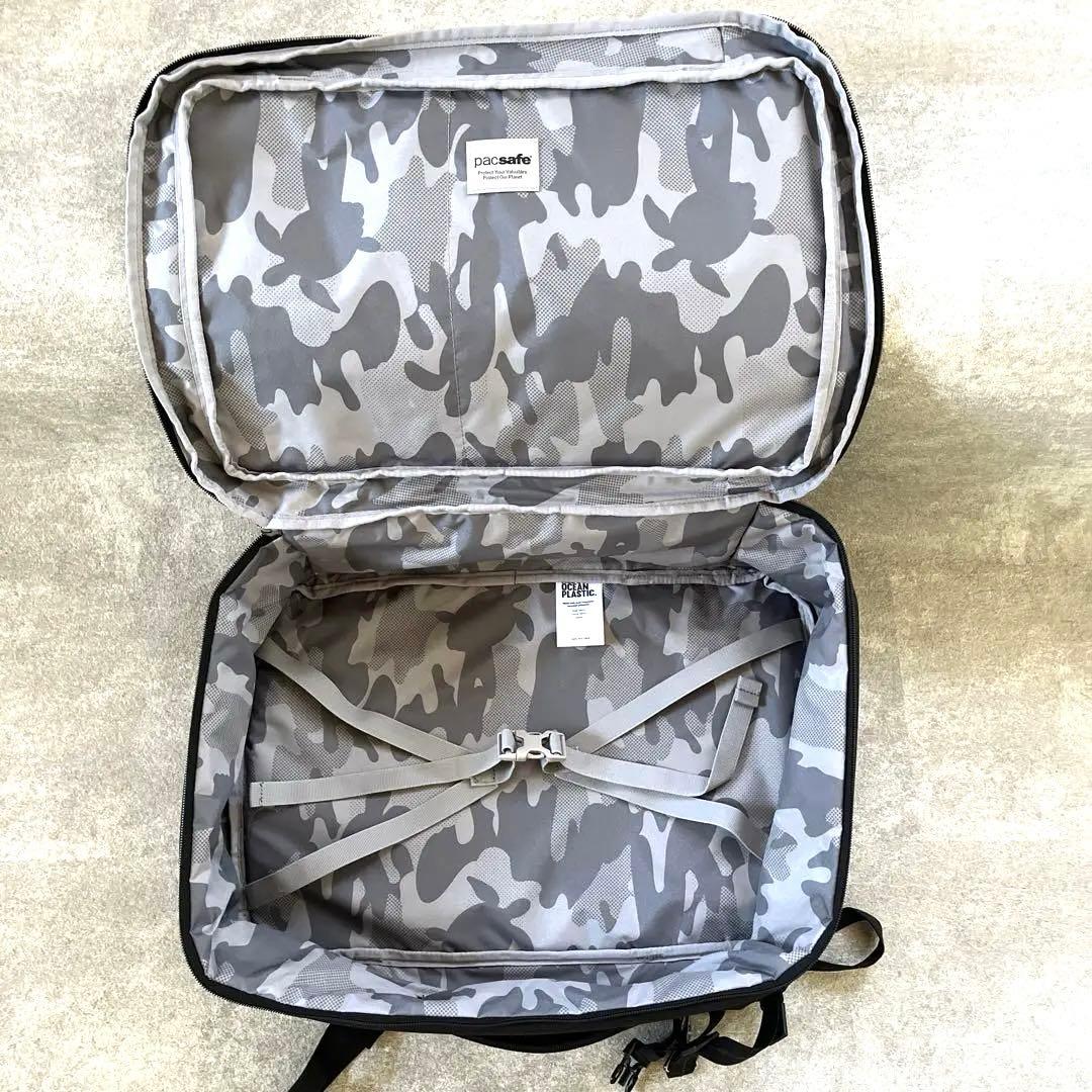 超美品　パックセーフ GO キャリーオンバックパック 34L ブラック