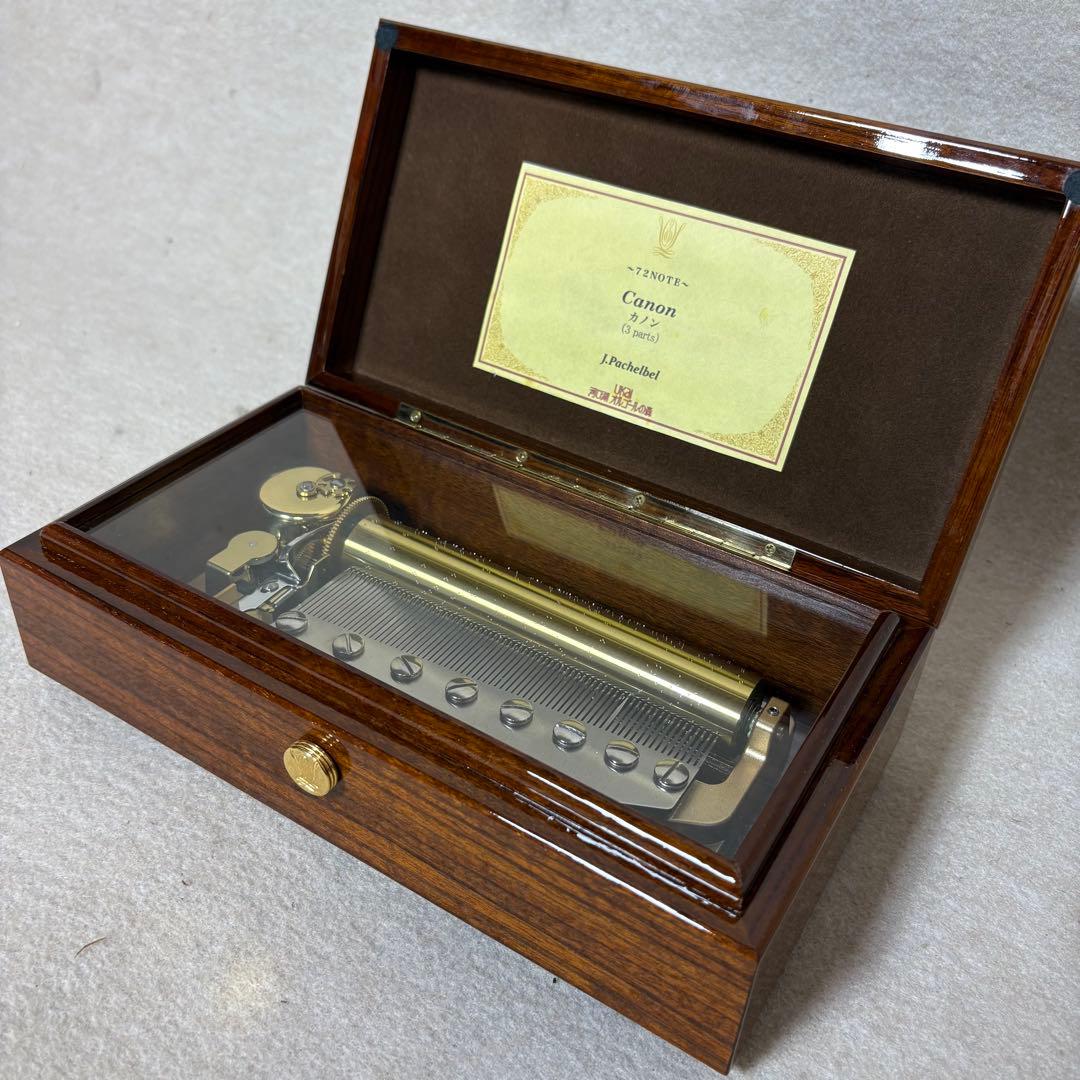 サンキョー オルフェウス カノン 72弁 ORPHEUS オルゴール