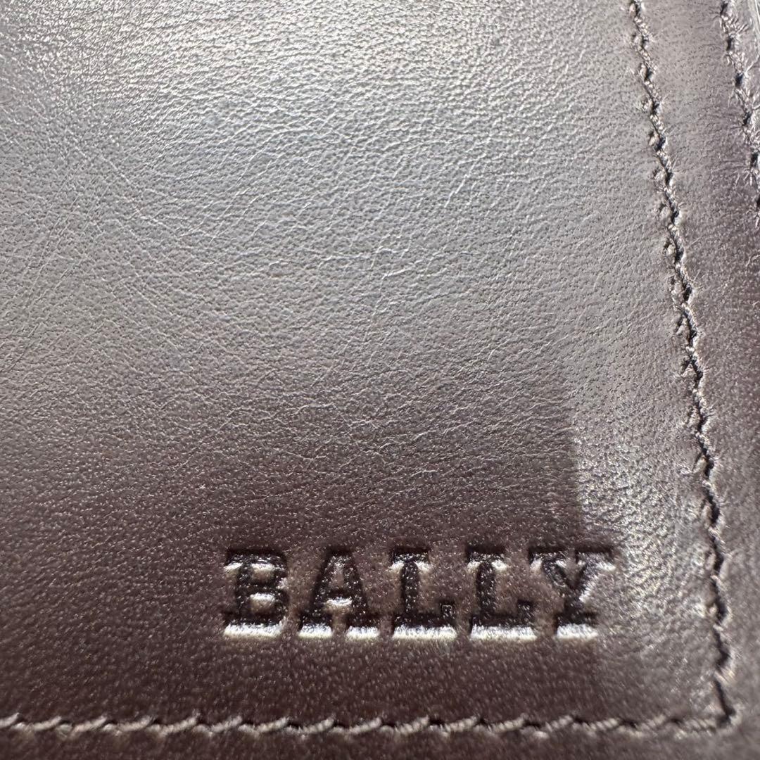 【新品未使用】BALLY バリー長財布　本革 タリロ　バリーストライプ