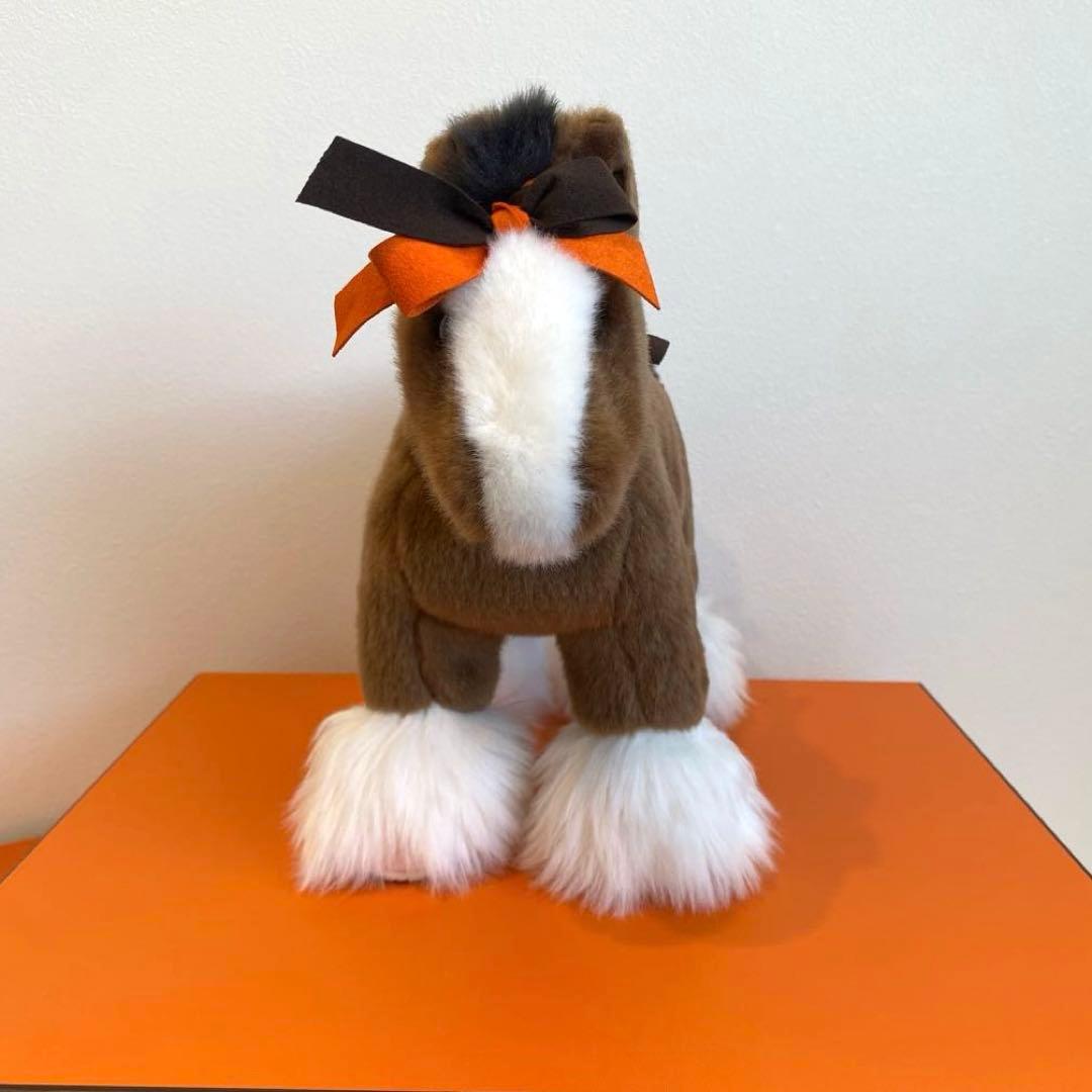 新品・未使用　エルメス　HERMES ぬいぐるみ　エルミー　PPM　馬　最終値下
