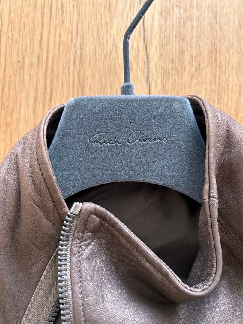 RICK OWENS レザージャケット