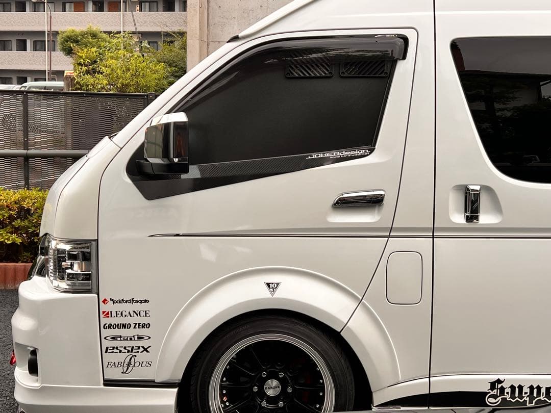 ハイエース用 エコフロー ウェーブ 2 . 3 吸換気ダクト 組立済み