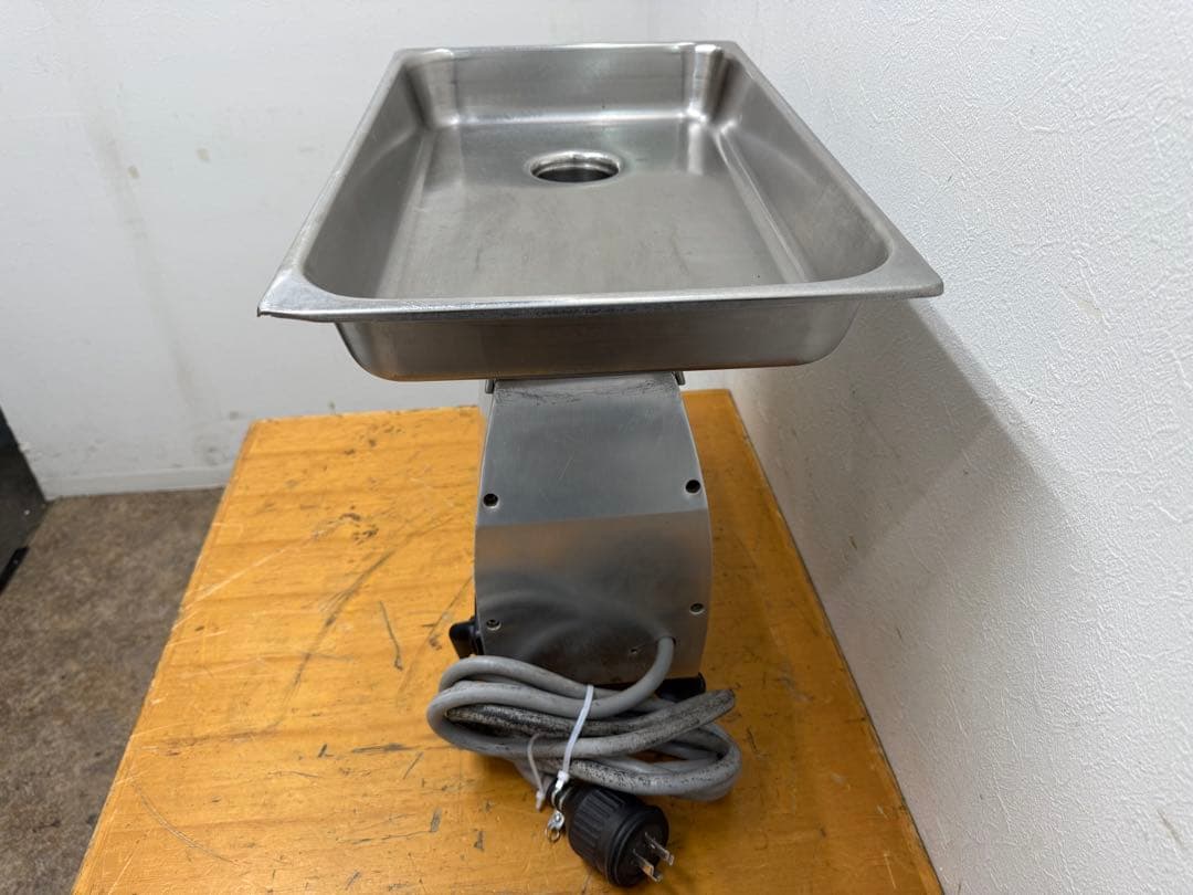 なんねつ　南常　ミートチョッパー　２００V　ミンチ　挽肉　食品加工　M-22E