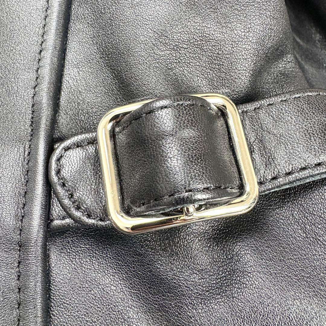 美品　KADOYAレザー ダブル　ライダースジャケット