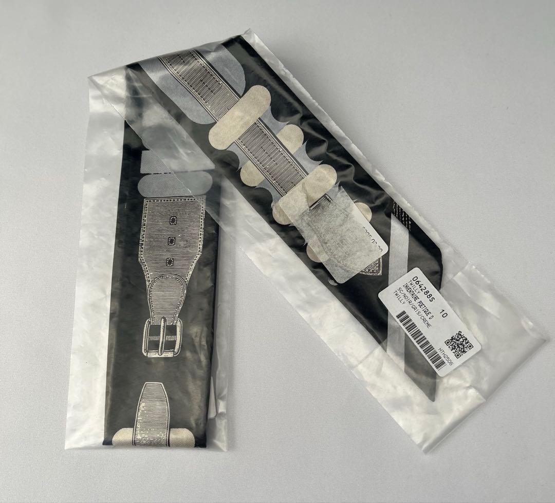 エルメス　ツイリー　ブリッドアブロック　黒　新品未使用