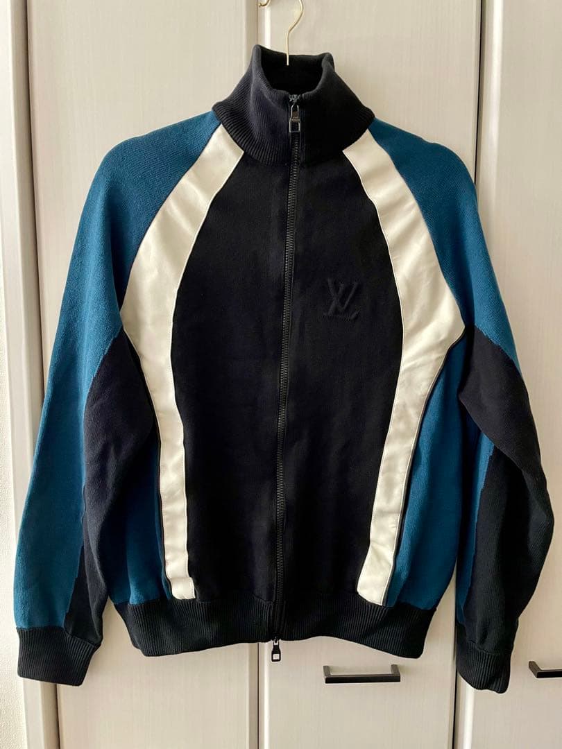 ルイヴィトン ミックスドレザーニットトラックスーツ