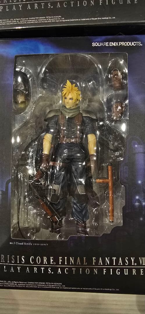 Crisis Core Final Fantasy VII フィギュアセット
