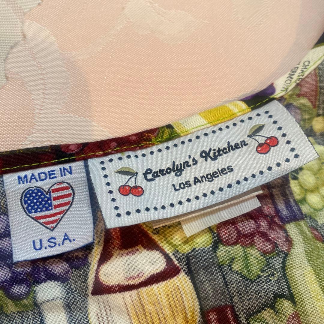 エプロン★ワイン柄★ソムリエ★ワインボトル柄★葡萄柄