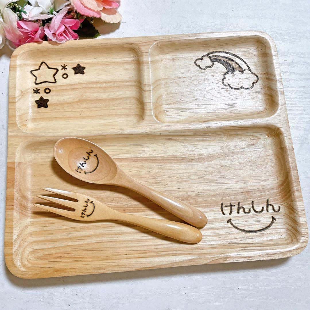 確認♡⸝四角仕切り皿♡スプーンフォーク♡コースター♡オーダー受け付け