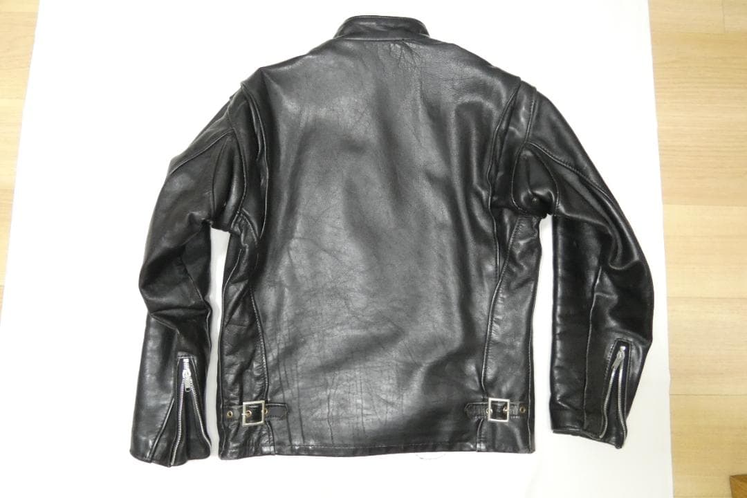 t*o様 Schott 641 シングルライダース オリジナル 擦れ下地露出 3