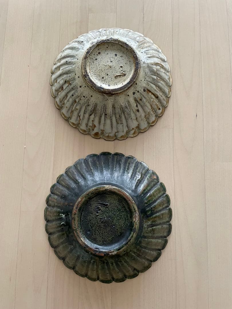 余宮隆　輪花向付　浅鉢　二客セット