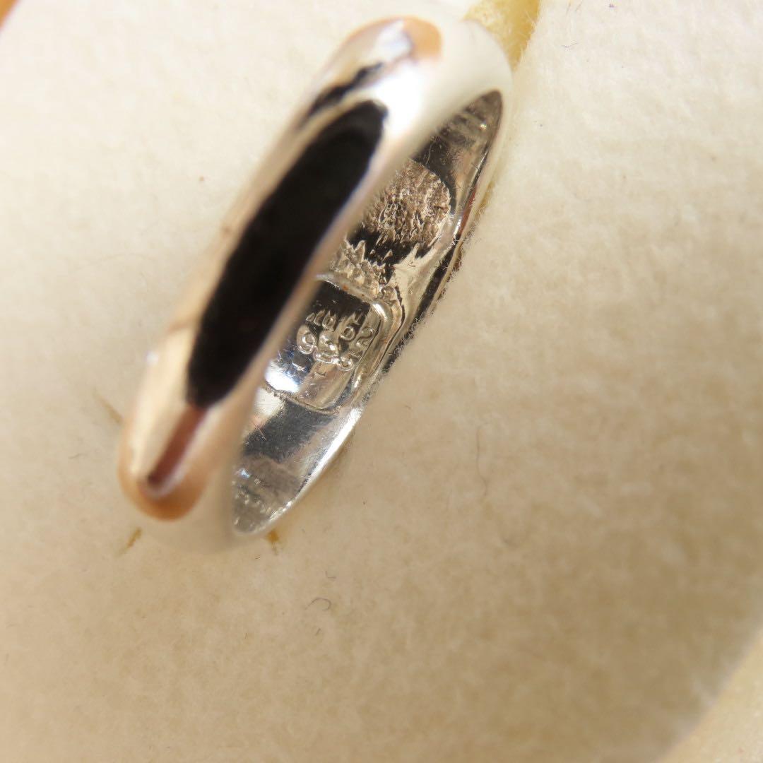 フォリフォリ　925 750 リング　13号　シルバー　k18 コンビ