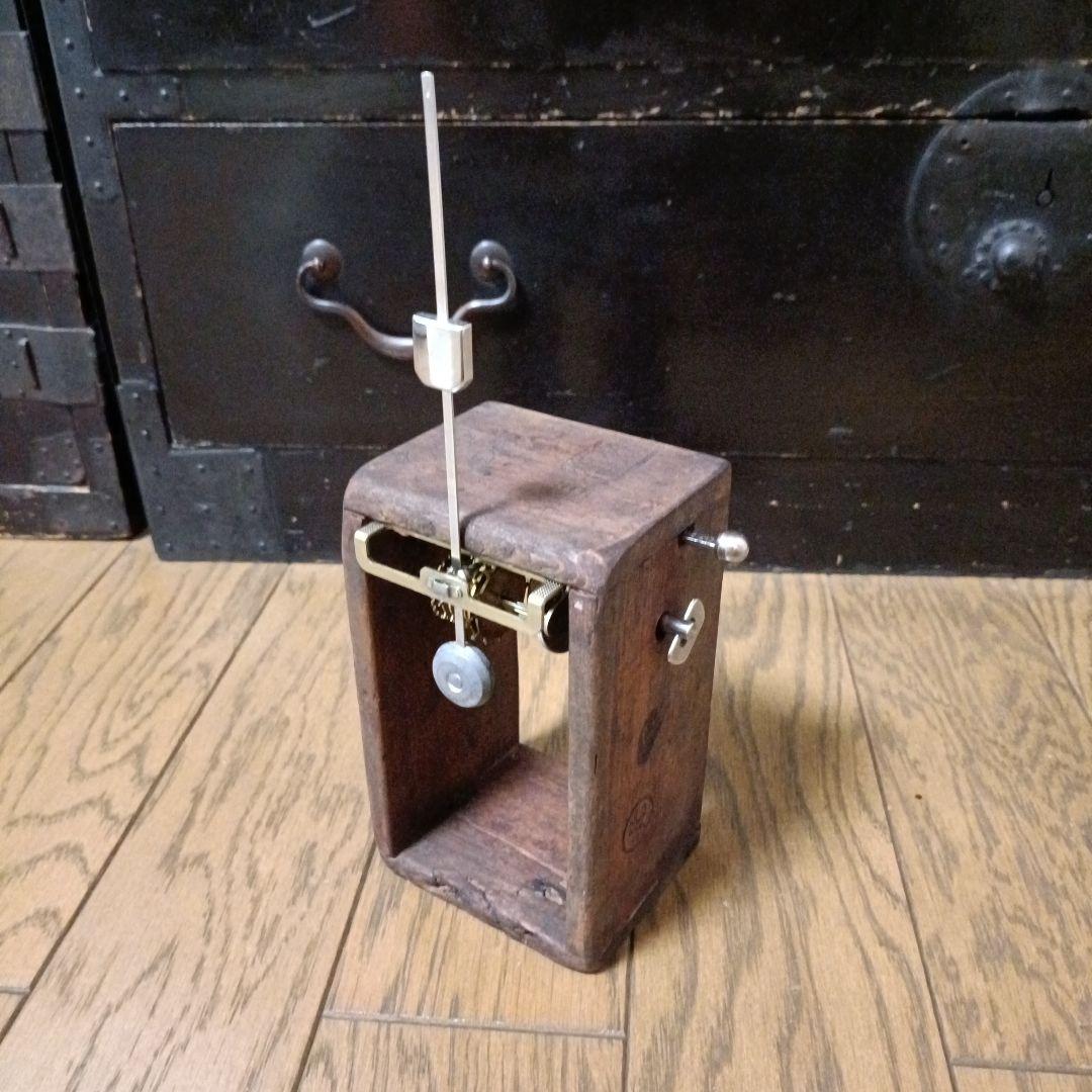 メトロノーム　フレーム一升枡　オブジェ