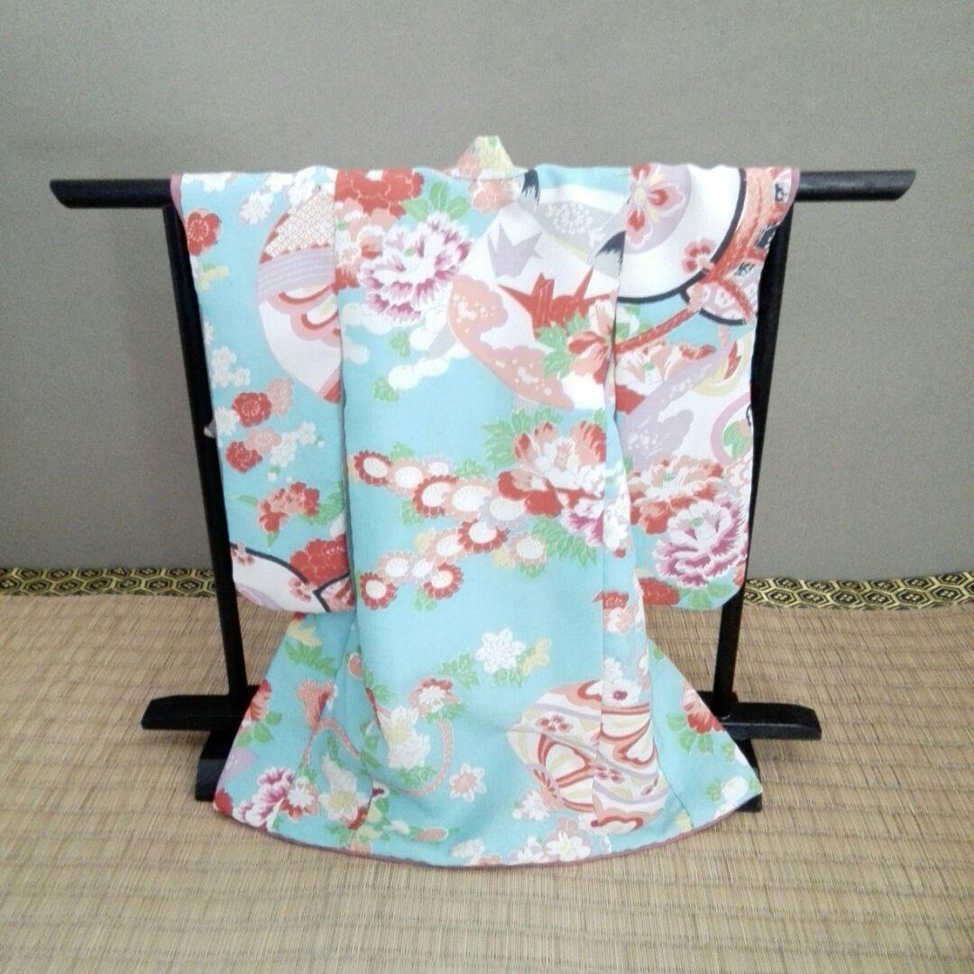 ミニ衣桁・衣桁着物セット