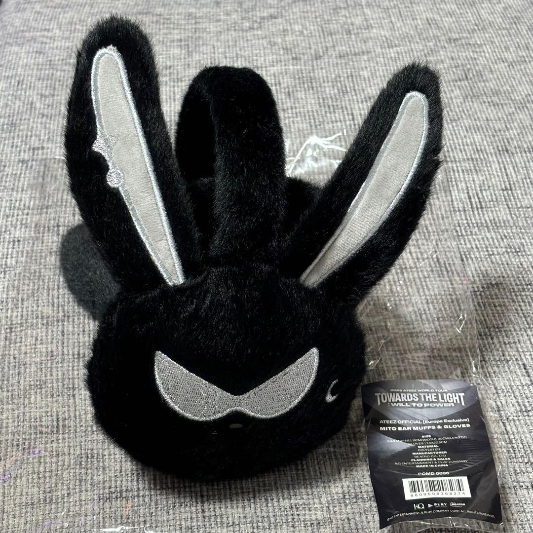 ATEEZ ヨーロッパ 限定 MITO イヤーマフ 耳あて ソンファ ユノ着用