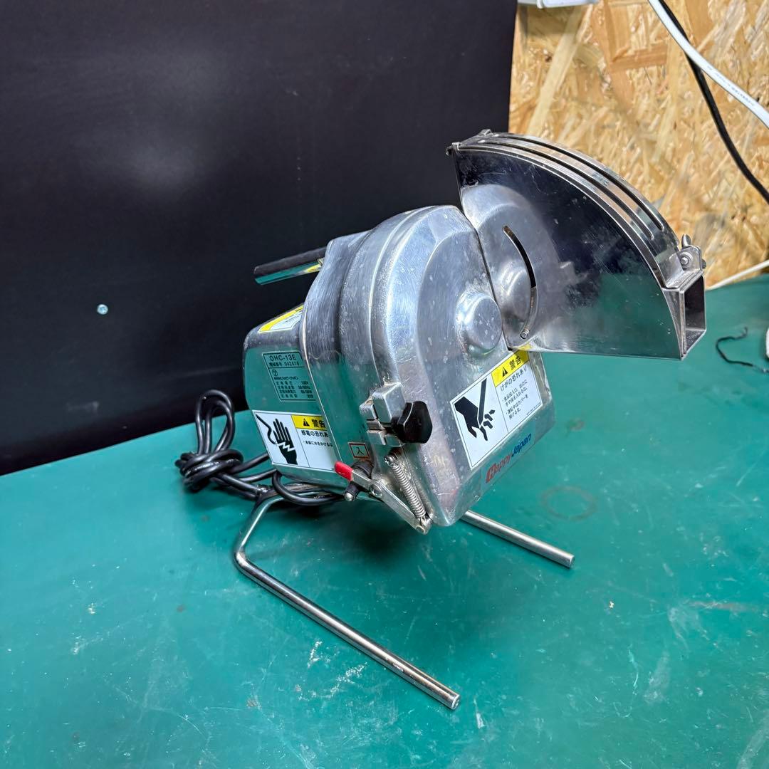 【業務用ネギカッター】電動切り機スライサー【OHC-13E】　ネギー