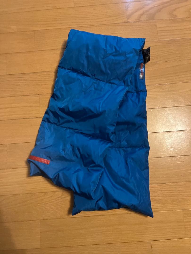 プラダスポーツ　 ネックウォーマー　マフラー　ナイロン　ブルー