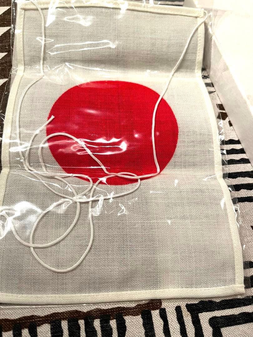 正月には日の丸　昭和レトロ　卓上国旗　日本国旗　新品未使用