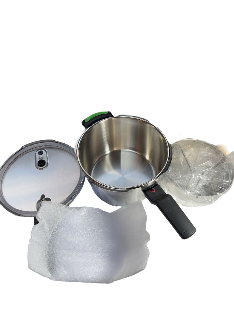 フィスラー 圧力鍋 ビタクイックプラス 4.5L グリーン 未使用品