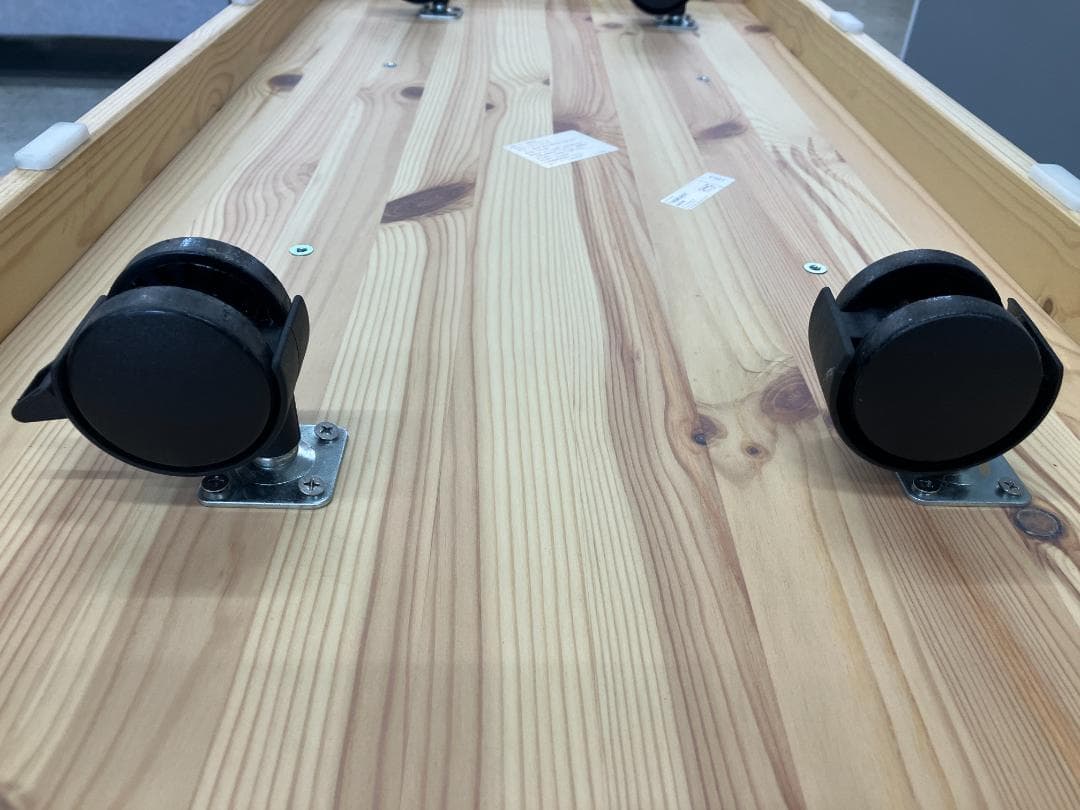 IKEA　シェルフ　TROFAST　キャスター付き　収納ケース付き　ブラウン ②