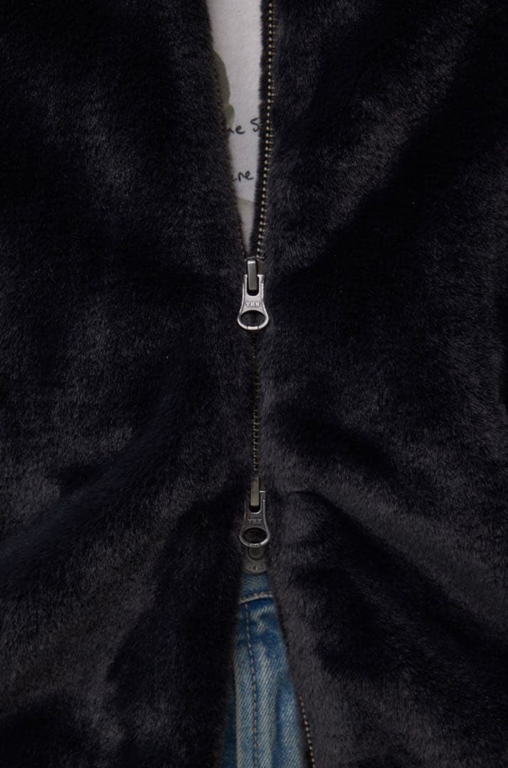 極美品　AZUL ブルゾン Ｌ(XL)　ブラック