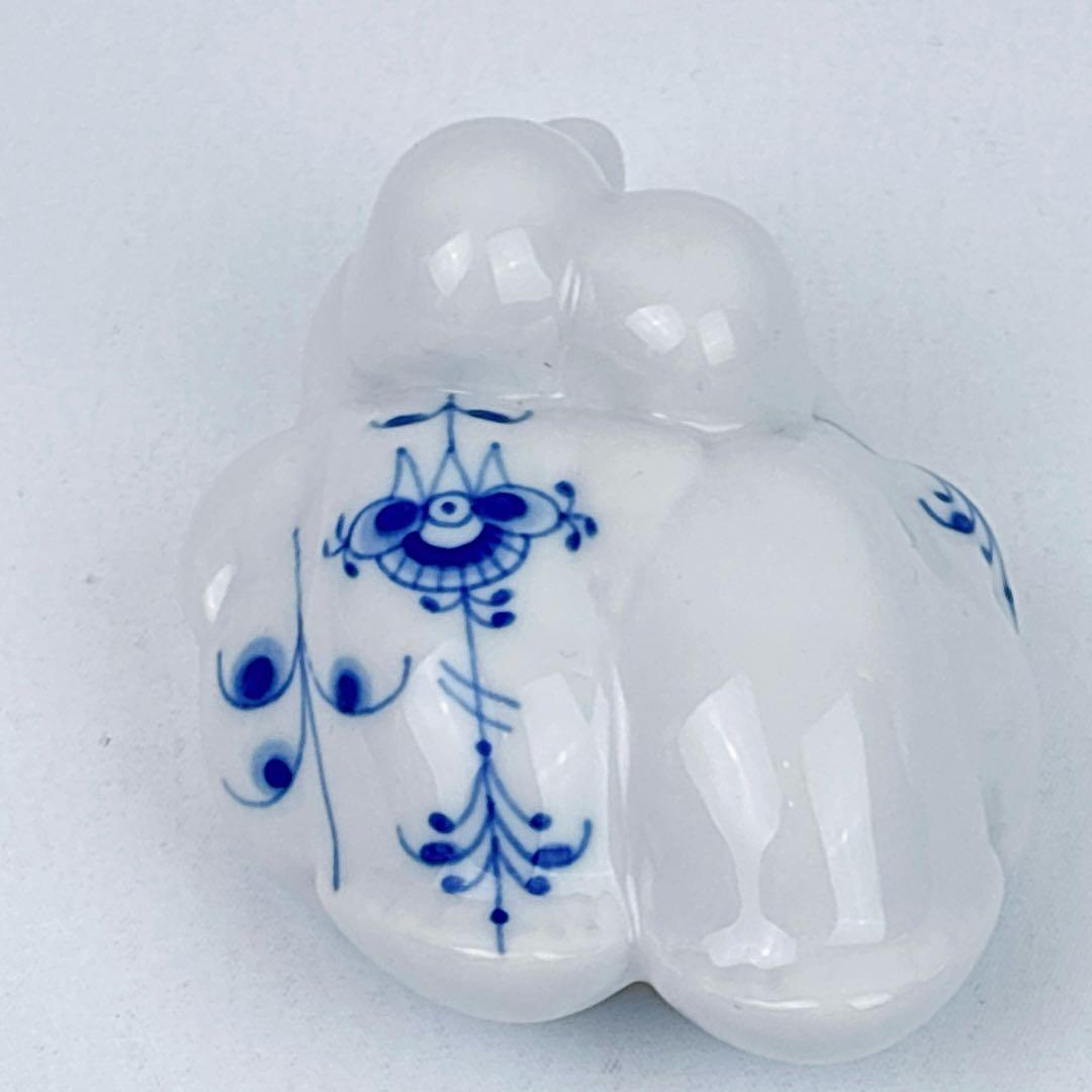 【未使用】ロイヤルコペンハーゲン フィギュリン ブルーフルーテッド アヒル 美品