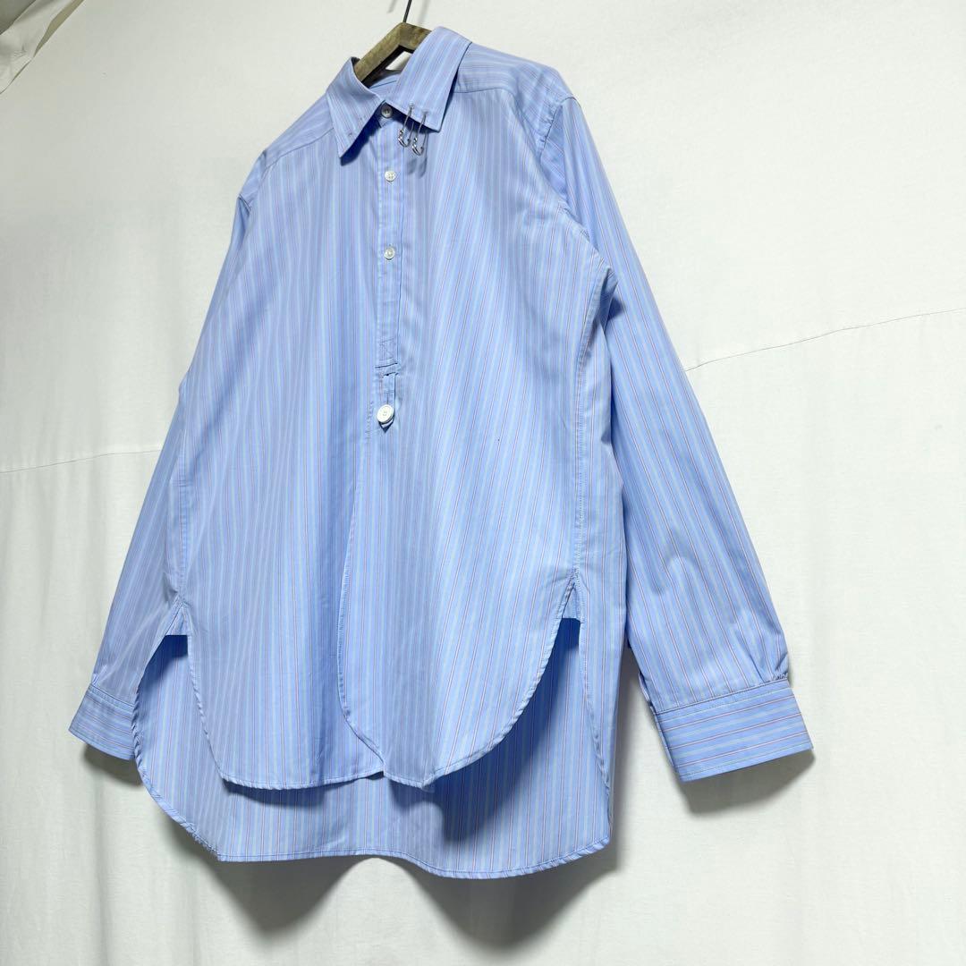 Lサイズ！Needles アスコットカラーシャツ