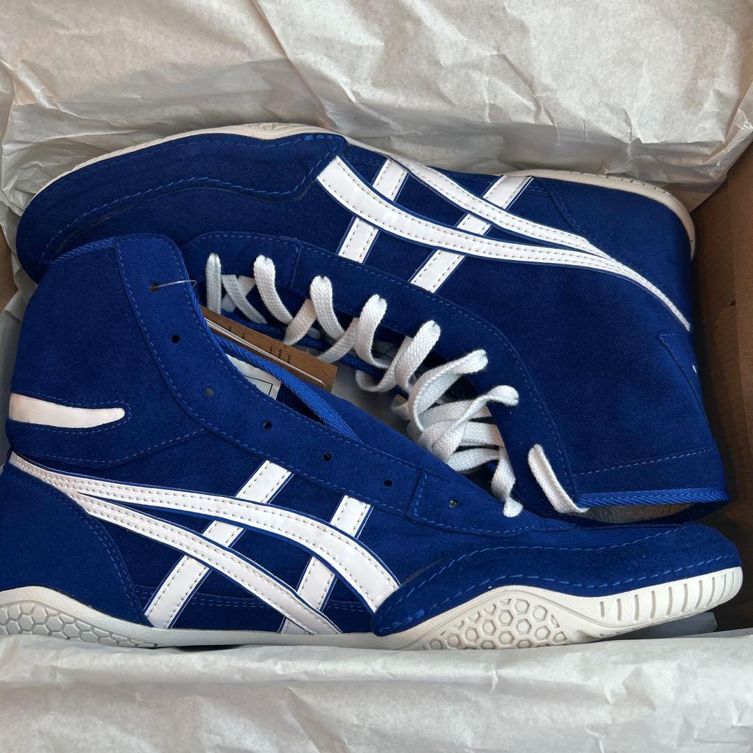 アシックス ボクシング/レスリングシューズ 29.0cm ブルー ホワイト